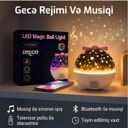 Gecə lampası (Bluetooth)